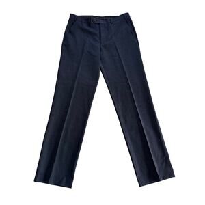 Lauren Ralph Lauren 100% Wool Dress Pants Men’s 36x34 Charcoal Flat Front